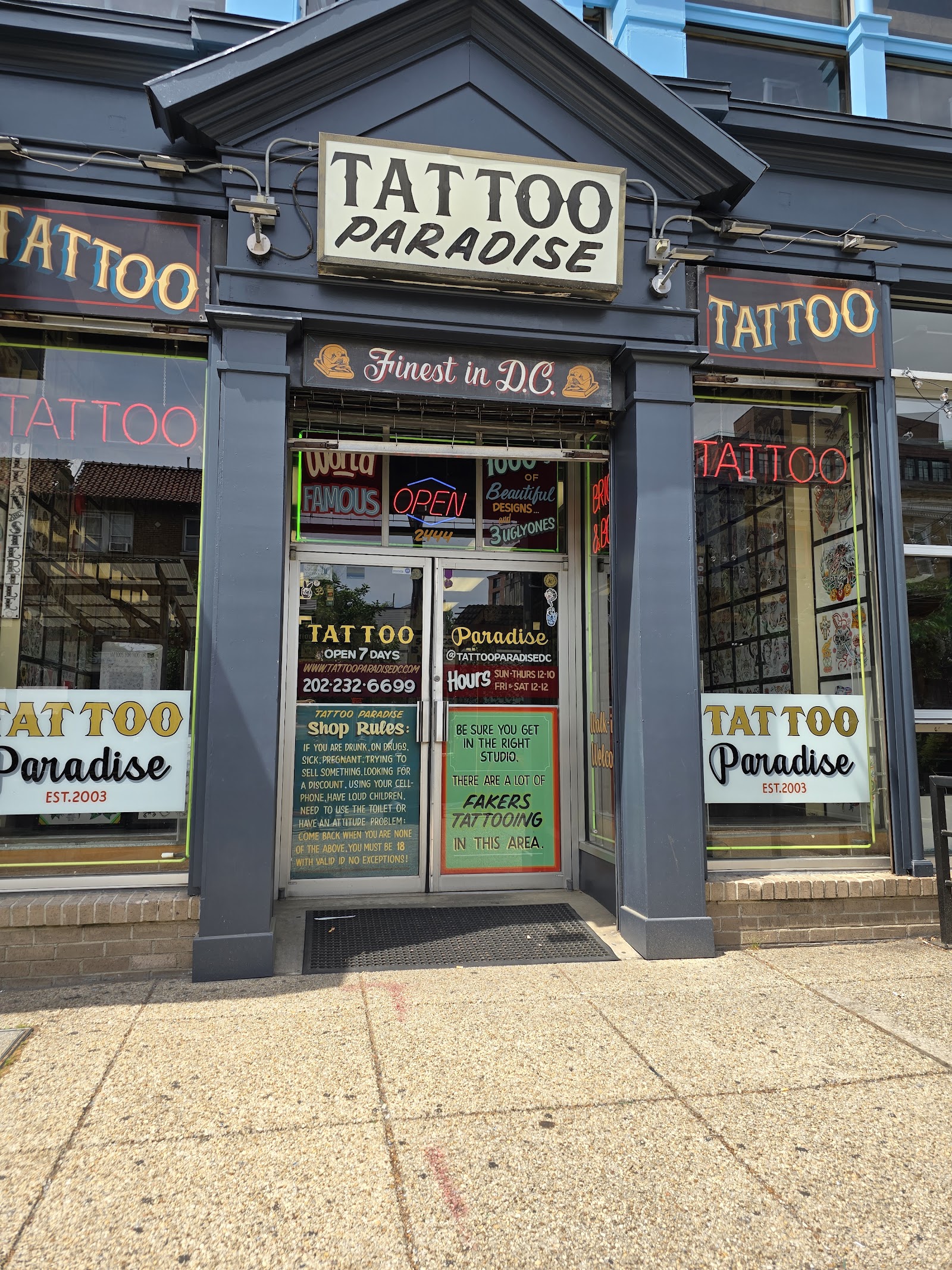 Tattoo Paradise — tattoo studio in Washington