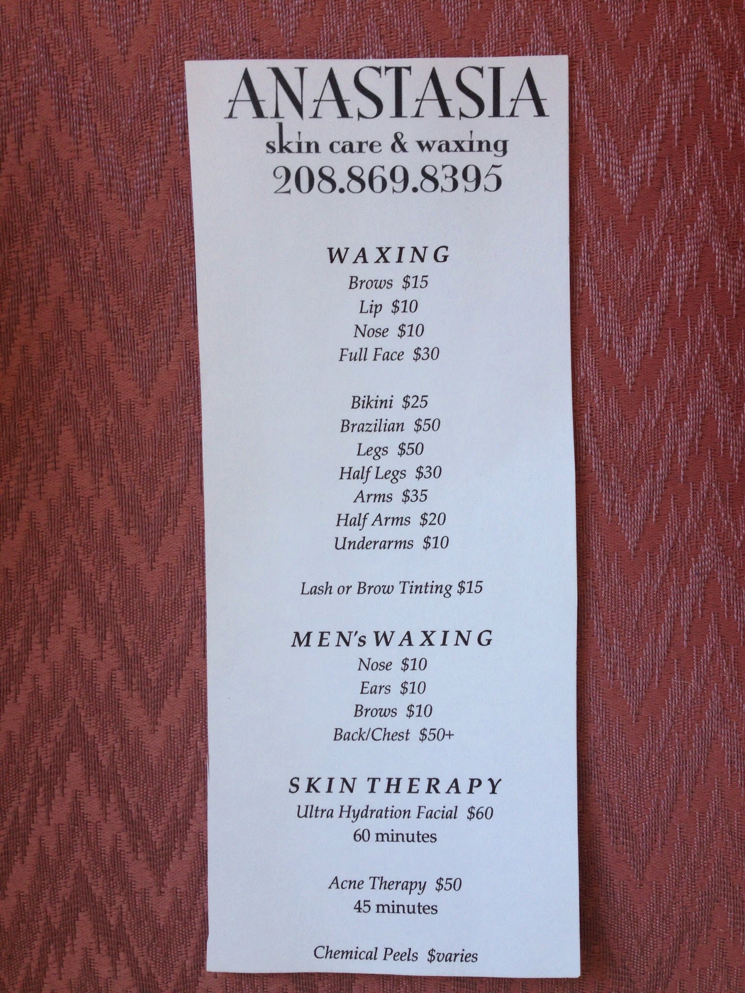 ANASTASIA skin care & waxing — photo 3