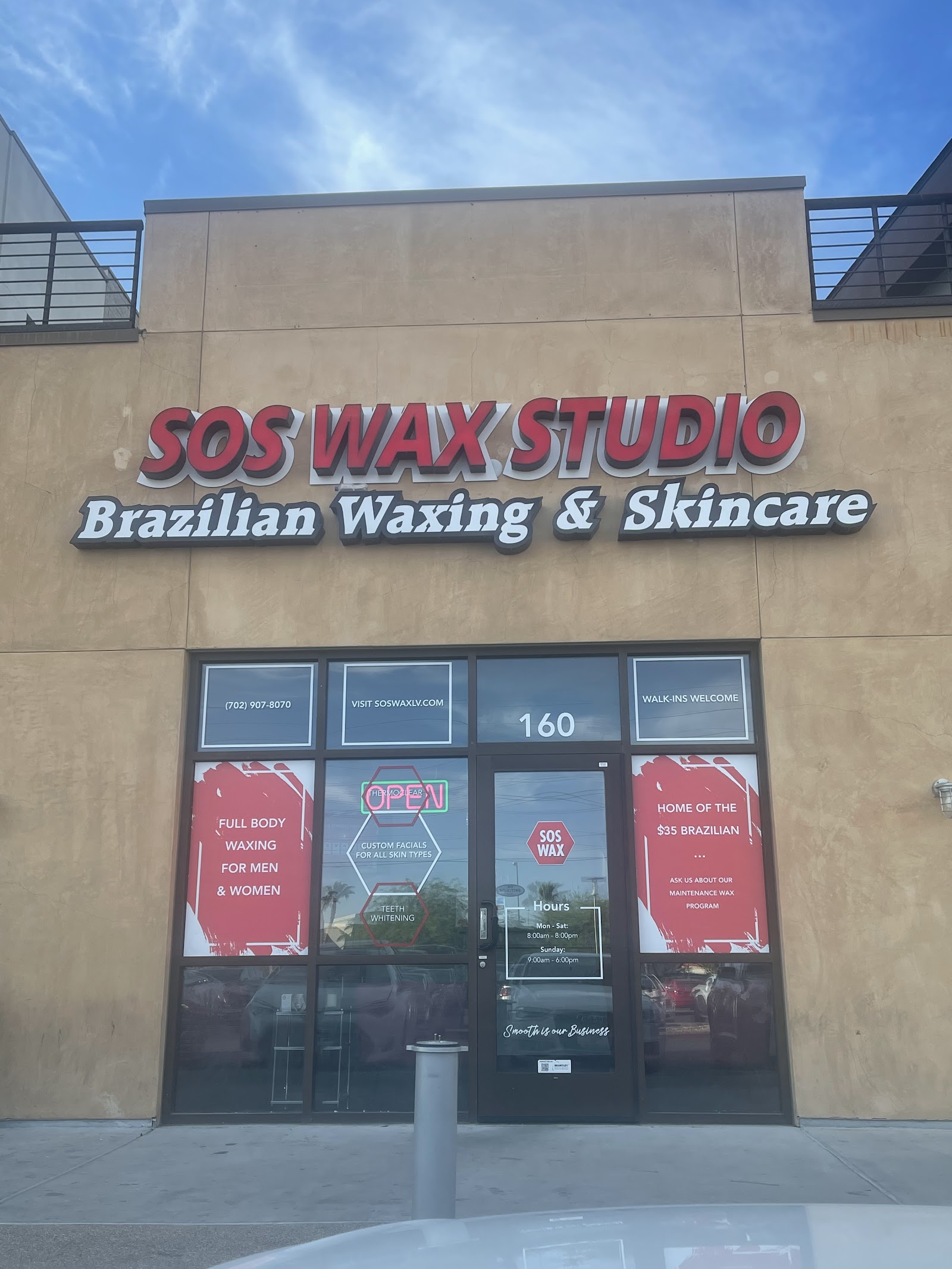 SOS WAX and Skincare — waxing salon in Las Vegas