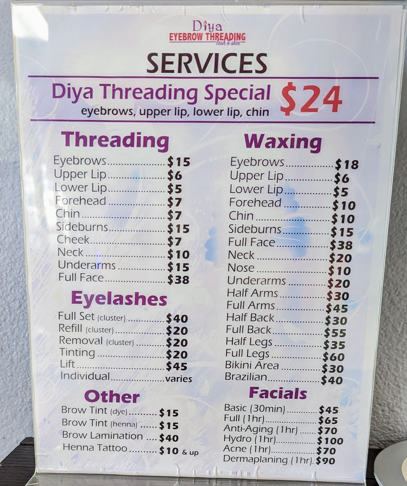 Diya Eyebrow Threading — photo 3