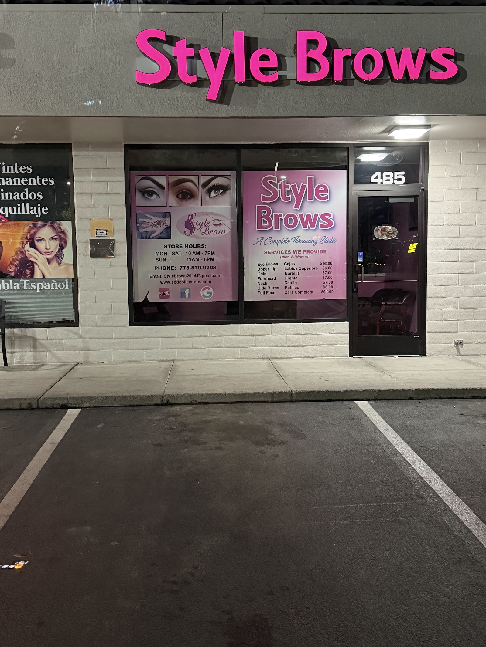 Style Brow Designs & Collections, 485 E Plumb lane, Reno, NV — photo 3