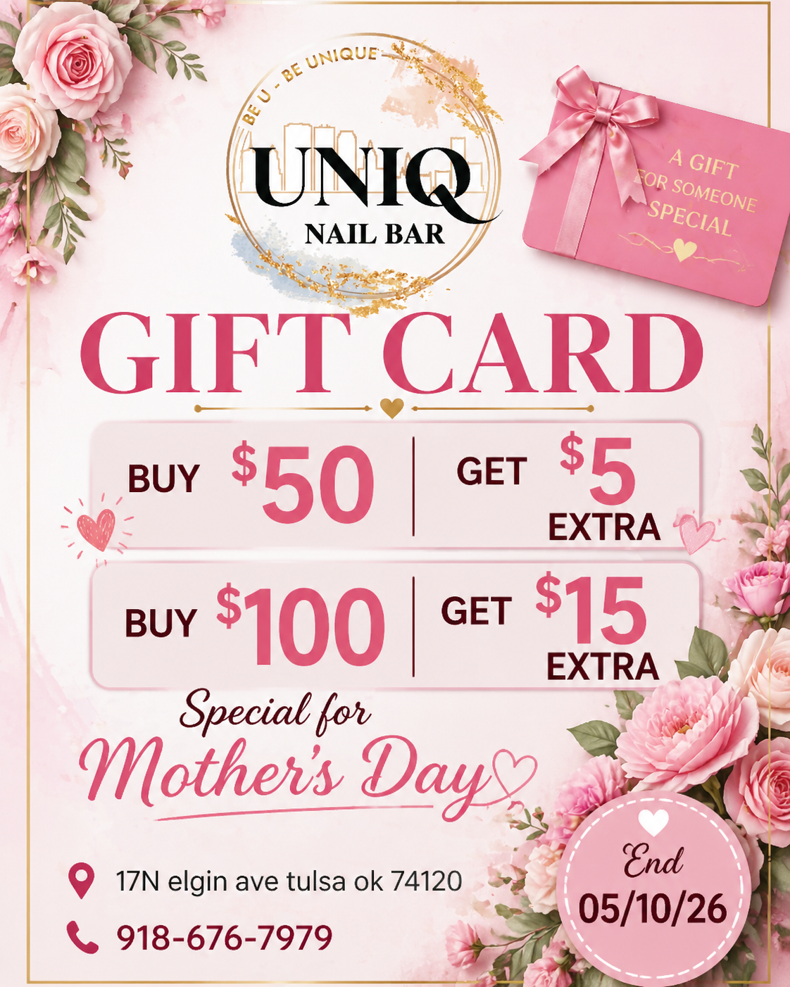 UNIQ NAIL BAR — waxing salon in Tulsa