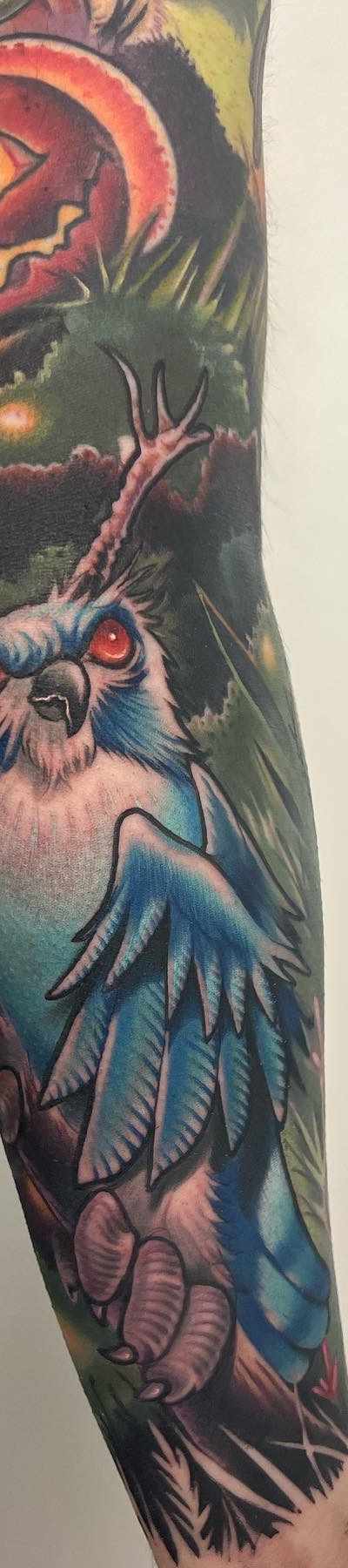 Mystic Owl Tattoo in Marietta, GA