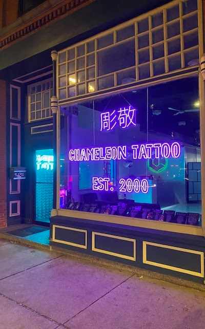 Chameleon Tattoo in Somerville, MA