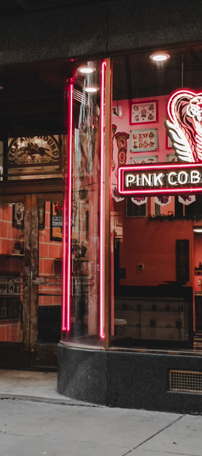 Pink Cobra Tattoo in Fort Worth, TX