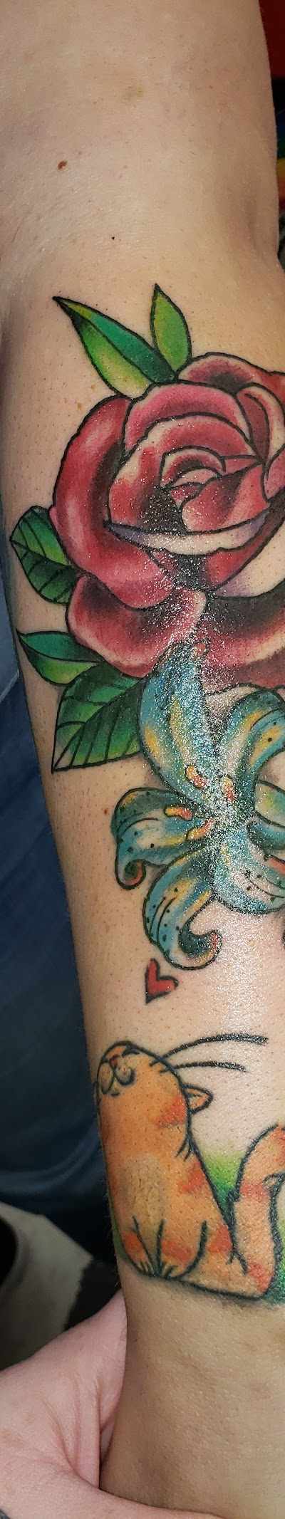 Flying Squid Tattoo in Houston, TX
