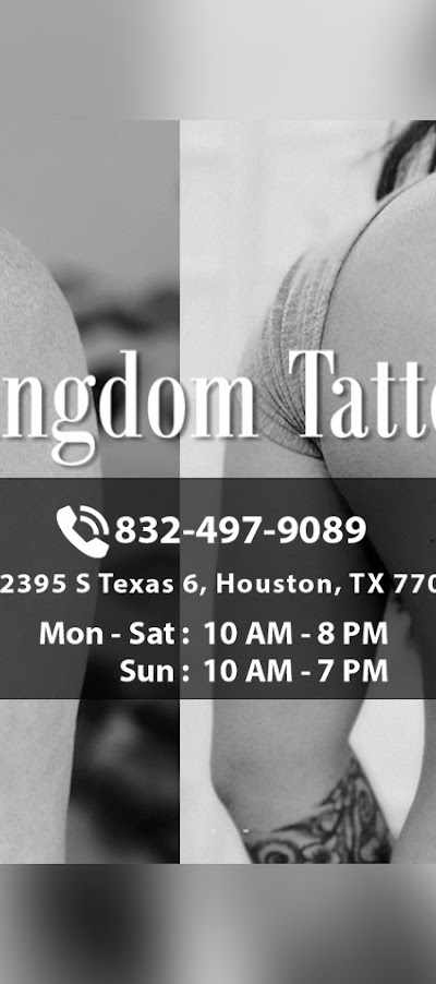 Kingdom Tattoo tattoo parlor in Houston, TX