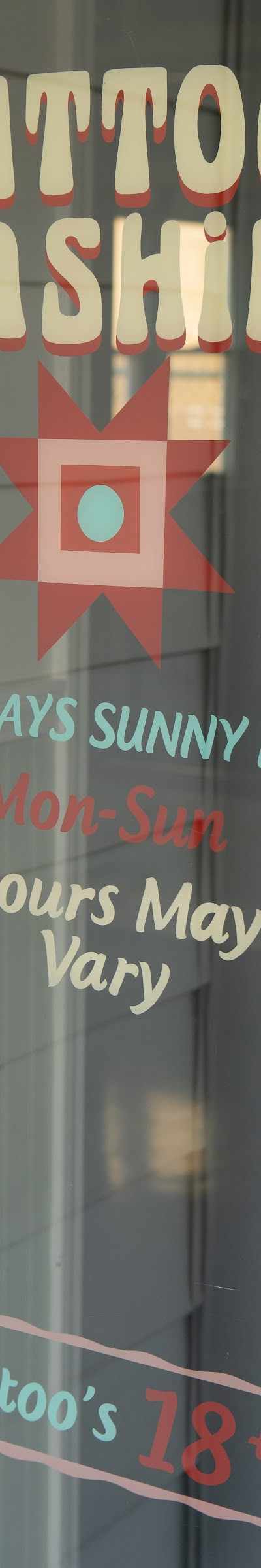 Tattoo Sunshine tattoo parlor in Louisville, KY