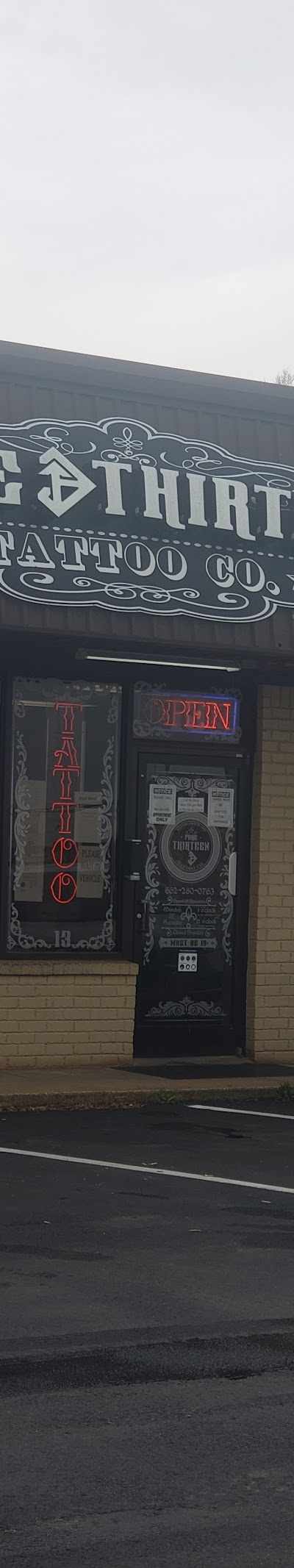 PureThirteen Tattoo Company in Memphis, TN