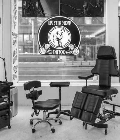 Live By The Sword Tattoo - Soho in New York, NY