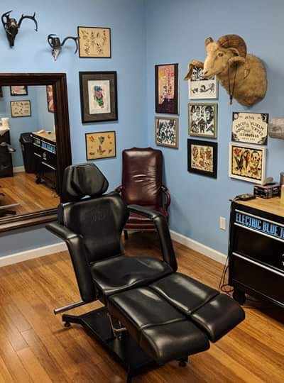 Electric Blue Tattoo in Raleigh, NC