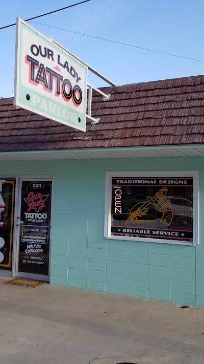 Our Lady Tattoo Parlor in San Marcos, TX