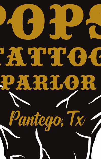 Pops' Tattoo Parlor in Arlington, TX