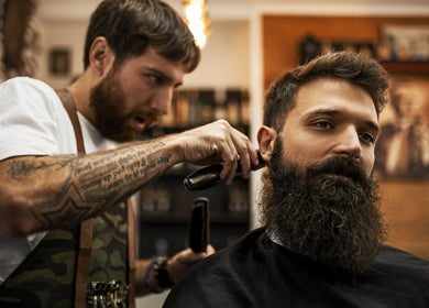 Moustache tattoo in Dearborn, MI