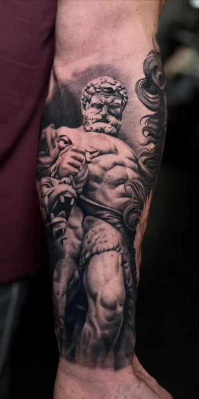 Alvaro tattoo / Realism & Black and grey in Dearborn, MI
