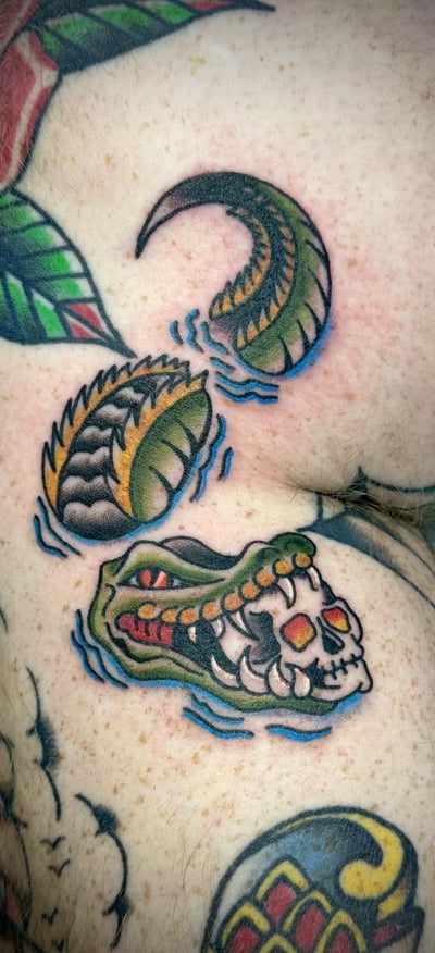 Sunken Ship Tattoos in Everett, WA