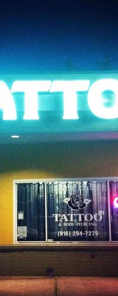 Black Rose Tattoo & Body Piercing in Folsom, CA