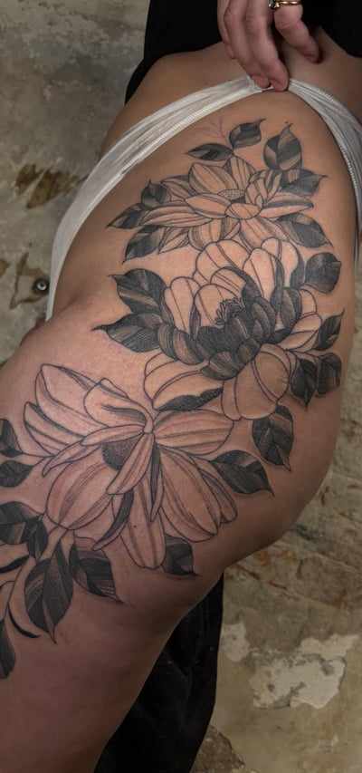 Old Town Marigold Tattoo in Greenwood, IN