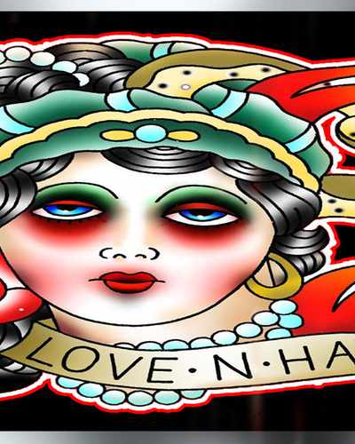 Love-n-Hate Tattoo in Lewisville, TX