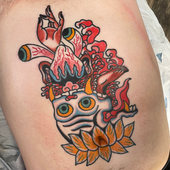 Player 1 tattoo in North Charleston, SC