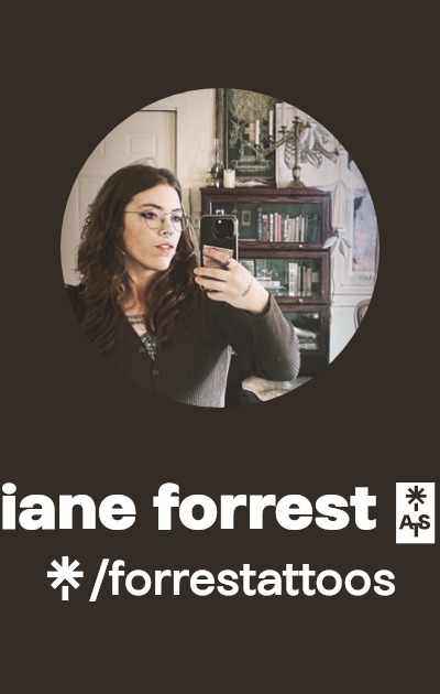 Diane Forrest @forrestattoos in Royal Oak, MI