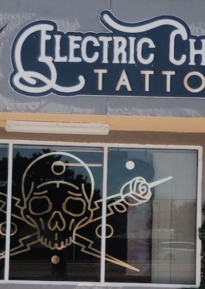 Electric Chair Tattoo in St. Augustine, FL