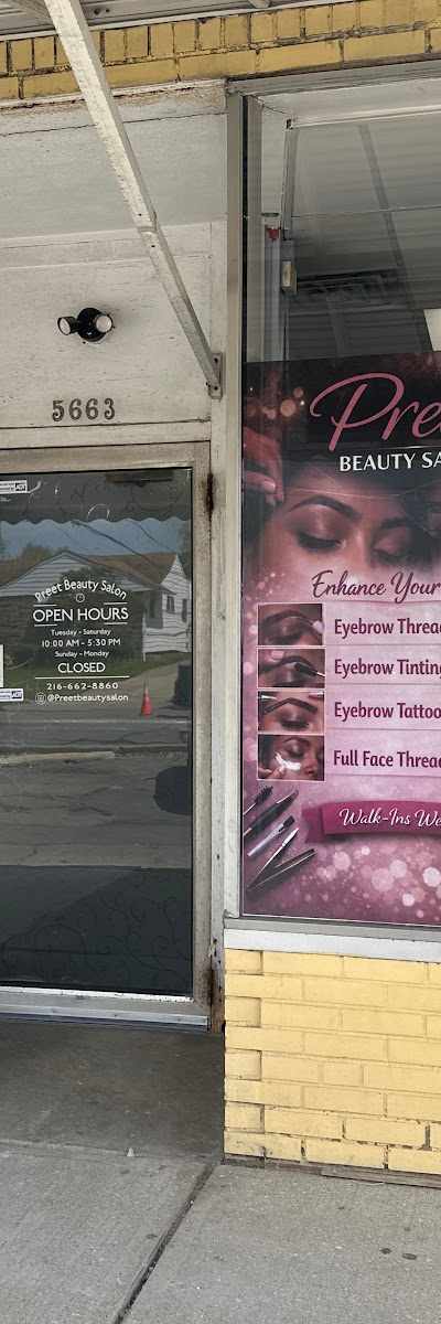 Preet Beauty Salon in Cleveland, OH